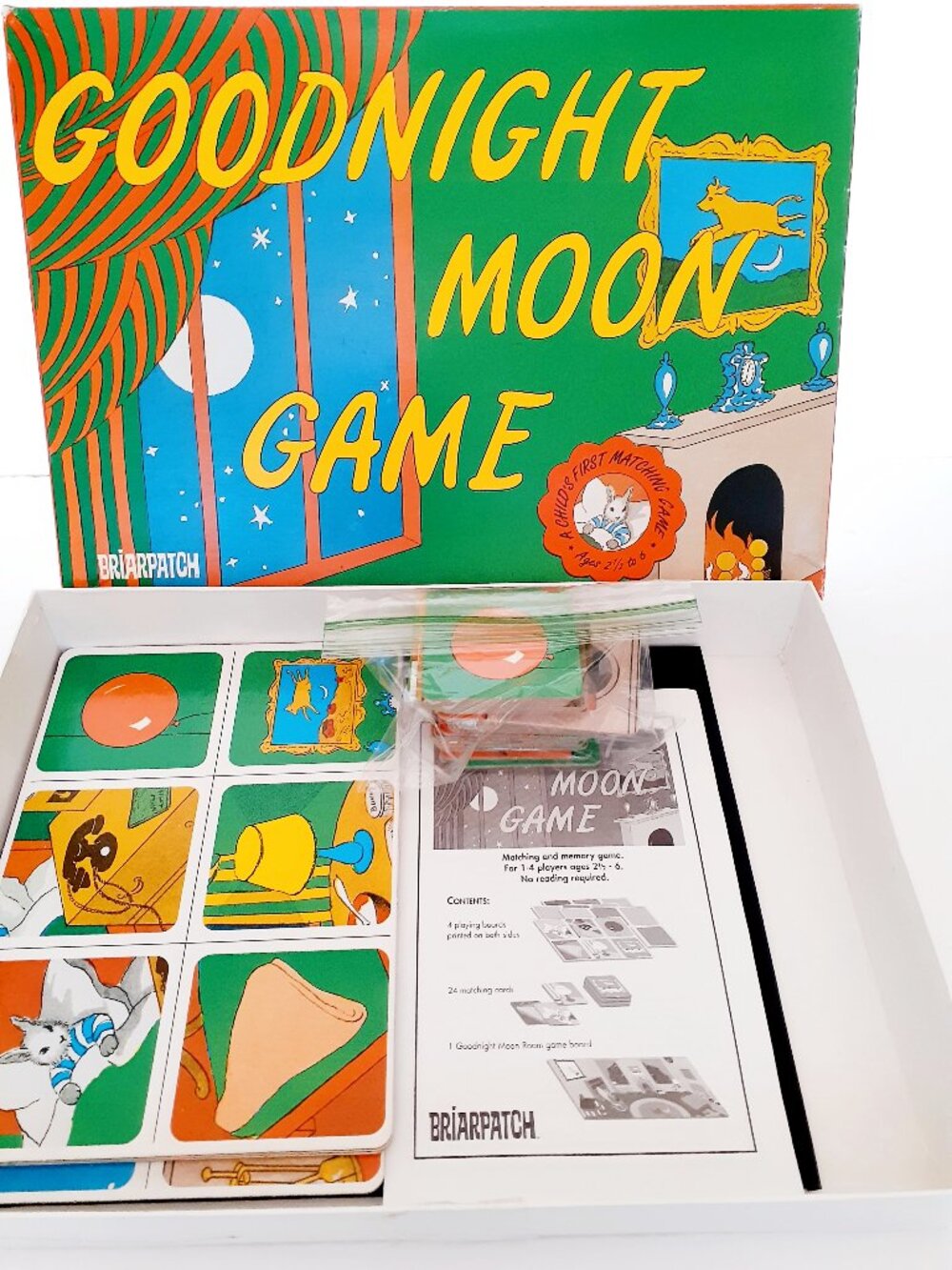 Vintage 90s Goodnight Moon Matching Board Game